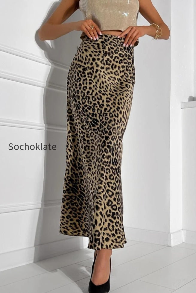 leopard-satin-fishtail-maxi-skirt